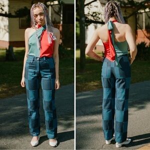 Tyler McGillivary Oscar Checker Pant - Blue